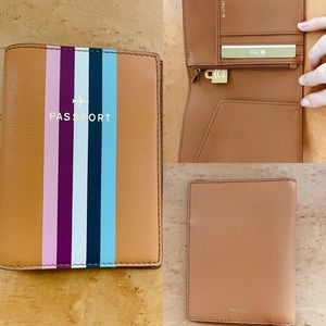 NWOT Fossil Sofia RFID Passport case